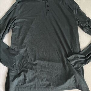 Vuori greyish blue Long Sleeve Tee